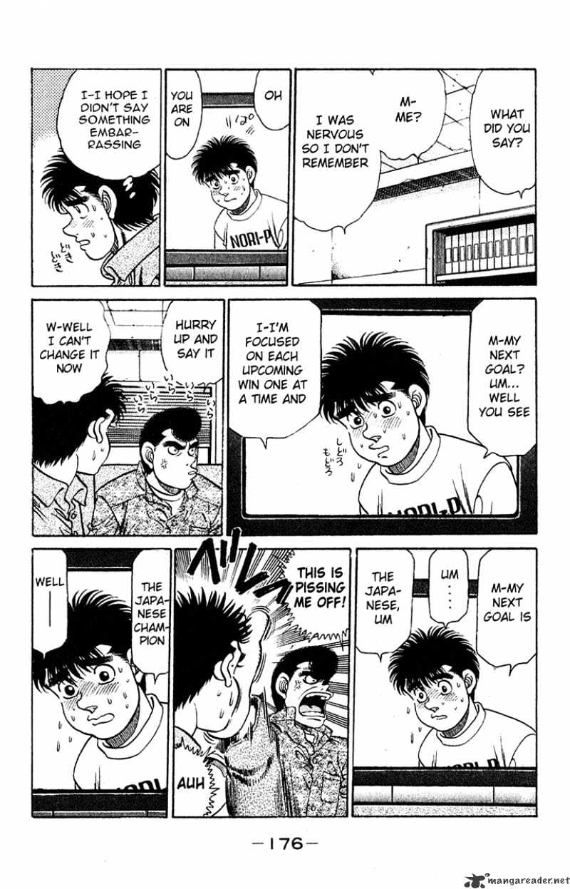 Hajime no Ippo: Fighting Spirit, Chapter 132 image 13